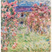 Maalauksen jäljennös Les roses - Claude Monet