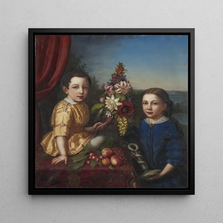 Les sœurs Henrietta Fredrika von Arbin 1852-1880 et Axel Otto Fredrik von Arbin - Sofia Adlersparre
