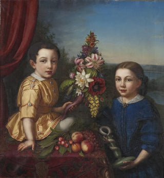Les sœurs Henrietta Fredrika von Arbin 1852-1880 et Axel Otto Fredrik von Arbin - Sofia Adlersparre
