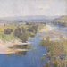 Les transparents violets de midi - Arthur Streeton — näkymä teoksesta