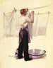 Suspendre le linge - Leslie Thrasher — näkymä teoksesta