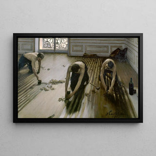 Reproduction tableau | Les Raboteurs de parquet - Gustave Caillebotte | Poster - Toile - Aluminium