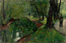 Uuden Tiergarten-järven äärellä Berliinissä - Lesser Ury — näkymä teoksesta
