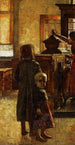 Flamandilainen taverna - Lesser Ury — näkymä teoksesta