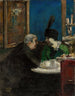 Au Café Victoria Berlin - Lesser Ury — näkymä teoksesta