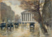 Paris La Madeleine - Lesser Ury — näkymä teoksesta