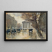 Paris La Madeleine - Lesser Ury — kehystetty taideteos seinällä