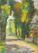 Puiston auringonpaisteinen kävelykäytävä - Lesser Ury — näkymä teoksesta
