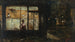 Valaistu vitriini yöllä - Lesser Ury — näkymä teoksesta