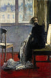 Punainen matto - Lesser Ury — näkymä teoksesta