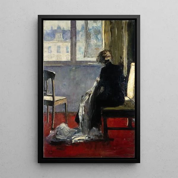 Lesser Ury - The Red Carpet.webp