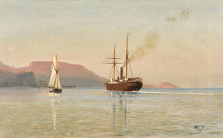 Lev Felixovich Lagorio - Approaching the Southern Crimean Coast.webp