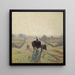 Lever de soleil gelé - Elioth Gruner — kehystetty taideteos seinällä