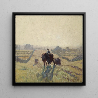 Lever de soleil gelé - Elioth Gruner