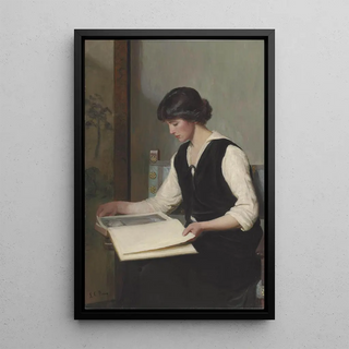 Lilla Cabot Perry - Reading.webp