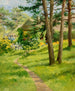 Summer Landscape - Lilly Walther — näkymä teoksesta