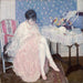 Lingerie déchirée - Frederick Carl Frieseke — näkymä teoksesta