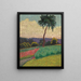 Paysage en Provence - Lo Gausson — kehystetty taideteos seinällä