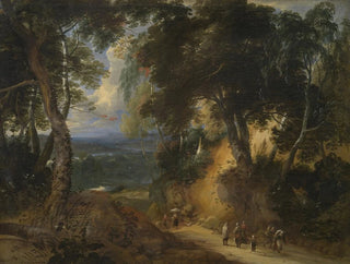 La forêt de Soignes - Lodewijk de Vadder — näkymä teoksesta