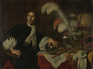 Postuum Maalaus Aucke Stellingwerffin, Friesen amiraali, joka kuoli 1665 Lowestoftissa kanuunankuulan vuoksi - Lodewijk van der Helst — näkymä teoksesta
