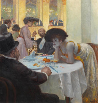 Loge dans le Sophiensaal - Josef Engelhart