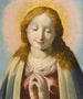 La Vierge en prière - École Lombarde — näkymä teoksesta