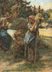 Faneuse ou Fenaison - Léon Augustin Lhermitte — näkymä teoksesta