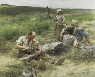 Lon Augustin Lhermitte - Haymaking.webp