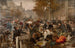 Les Halles - Léon Augustin Lhermitte — näkymä teoksesta