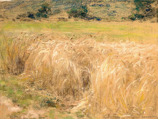 Les blés - Léon Augustin Lhermitte — näkymä teoksesta