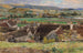Les Toits vue de village - Léon Augustin Lhermitte — näkymä teoksesta