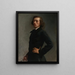 Portrait of Monsieur Allard - Léon Bonnat — kehystetty taideteos seinällä