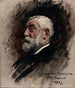 Portrait d'Henri Harpignies - Léon Bonnat — näkymä teoksesta