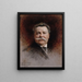 Portrait de Georges Cain 1853-1919 peintre et littérateur - Léon Bonnat — kehystetty taideteos seinällä