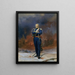 L'Officier polonais Praga 1831 - Léon Cogniet — kehystetty taideteos seinällä