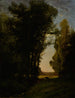 Paysage à Magny - les - Hameaux - Léon Flahaut — näkymä teoksesta