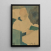 La femme écrivant une lettre - Léon Spilliaert — kehystetty taideteos seinällä