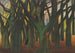 Vihreät puut - Léon Spilliaert — näkymä teoksesta