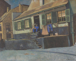 Lon Spilliaert - Het huis genaamd De Preekstoel te Oostende.webp