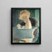 Le bain - Léon Spilliaert — kehystetty taideteos seinällä