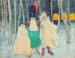 Mascarade Léopold II, Napoléon et la bouquetière - Léon Spilliaert — näkymä teoksesta