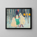 Mascarade Léopold II, Napoléon et la bouquetière - Léon Spilliaert — kehystetty taideteos seinällä
