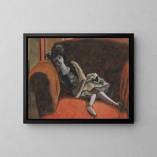 Pop - Léon Spilliaert — kehystetty taideteos seinällä