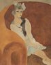Poupée dans un fauteuil - Léon Spilliaert — näkymä teoksesta