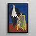 Portrait de Gustave et Norine Van Hecke - Léon Spilliaert — kehystetty taideteos seinällä
