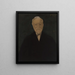 Portrait d'Andrew Carnegie - Léon Spilliaert — kehystetty taideteos seinällä