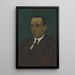 Portrait d'Henri Vandeputte - Léon Spilliaert — kehystetty taideteos seinällä