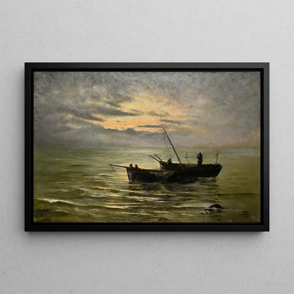 LonieMarie Hcart - Le dpart pour la pche BercksurMer.webp