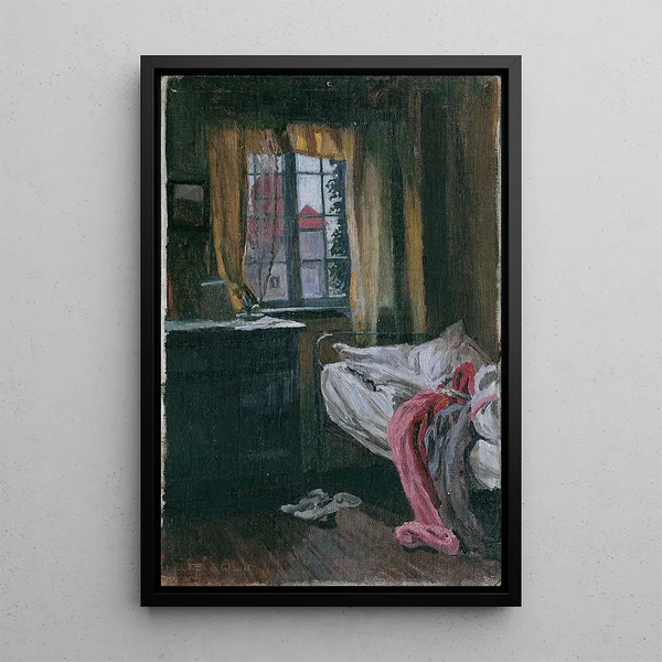 Lore Scheid - Schlafraum auf Wangeroog.webp