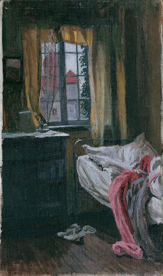 Lore Scheid - Schlafraum auf Wangeroog.webp